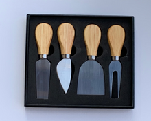 Load image into Gallery viewer, Acacia Charcuterie Board and Cheese Knives Gift Set