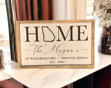 Load image into Gallery viewer, Custom HOME Sign