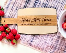 Load image into Gallery viewer, Marble Acacia Wood Charcuterie Board