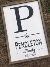 Load image into Gallery viewer, Initial Design Sign
